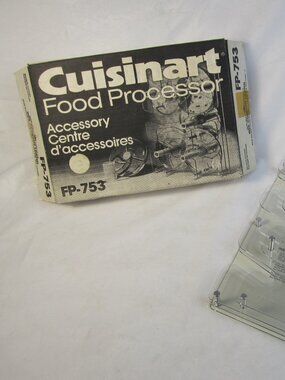 Cuisinart DLC-10E or DLC-8E Food Processor Wall/Counter Accessory Centre Storage